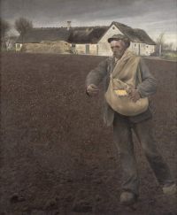 Ring Laurits Andersen The Sower canvas print