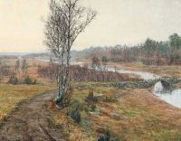 Ring Ole Swedish Landscape canvas print