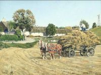 Ring Ole The Haycart canvas print