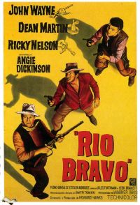 리오 브라보 1959 영화 포스터 캔버스 프린트