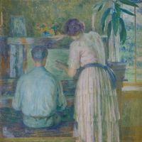 Ritman Louis The Piano Lesson Ca 1914