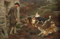Riviere Briton To The Hills 1901 canvas print