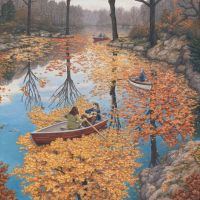 Rob Gonsalves Fall Floating