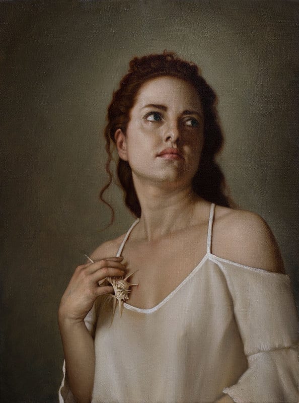 Roberto Ferri Allo Specchio   At The Mirror canvas print