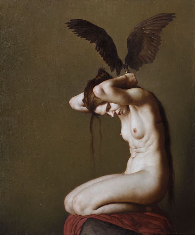 Roberto Ferri Il Cratere Nascosto   The Hidden Crater canvas print