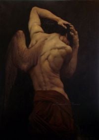Roberto Ferri In Nomine Deus - In The Name Of God canvas print