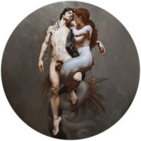Roberto Ferri Salmace E Ermafrodito - Salmacis And Hermaphrodite 2 canvas print