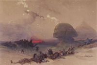 نهج روبرتس ديفيد لصحراء سيمون بالجيزة 1844