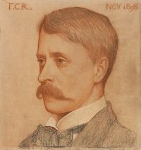 Robinson Frederick Cayley Self Portrait 1898 canvas print