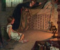 Robinson Frederick Cayley The Foundling 1896 canvas print