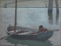 Robinson Frederick Cayley The Outward Bound 1903 canvas print