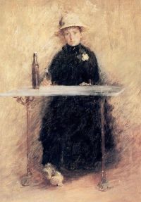 Robinson Theodore Portrait Of Madame Baudy 1888