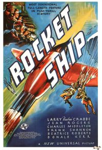Poster del film del 1938 di Rocket Ship Aka Mars attacca il mondo