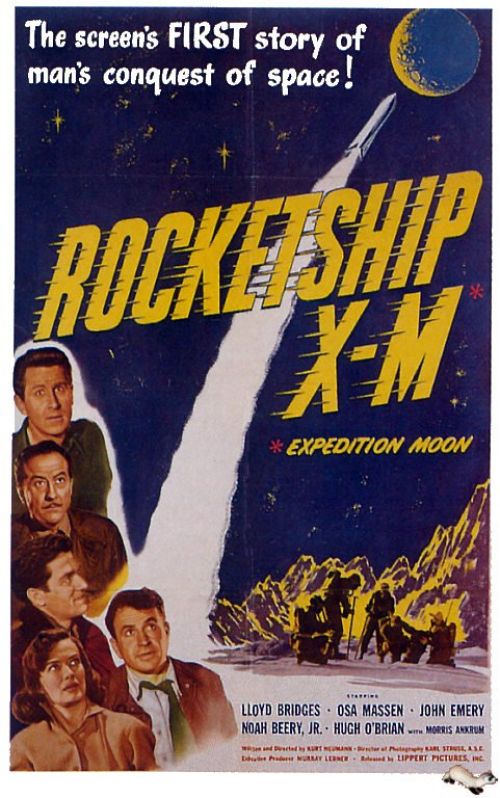 Rocketship X M 1950 Movie Poster canvas print