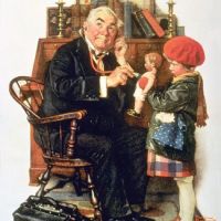 Rockwell Doctor And Doll