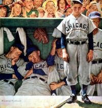 Rockwell Jeers From Crowd canvas print