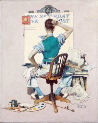 Rockwell Norman The Saturday Evening Post Magazine Cover October 8 1938 canvas print