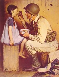 Rockwell The American Way canvas print