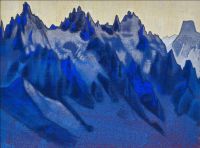 Roerich Nicholas Konstantinovich Mountains For Painting Shambhala 1928 29