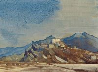Roerich Nicholas Konstantinovich Heiligtümer und Zitadellen 1925 Leinwanddruck