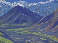 Roerich Nicholas Konstantinovich Spring In Kulu From The Kulu Series 1929 canvas print