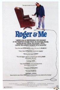 Poster del film Roger And Me 1989 stampa su tela