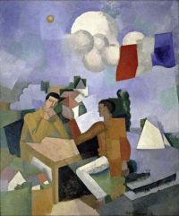 Roger De La Fresnaye Die Eroberung der Luft 1913