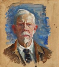 Rohde Johan The Artist S Self Portrait canvas print