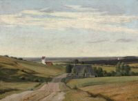 Rorbye Martinus Landscape From Vester Egede