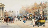 Rosa Anna Palm De Paris   Boulevard Des Capucines 1903 canvas print