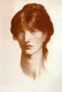 Rossetti Dante Gabriel A Vision Of Fiammetta canvas print