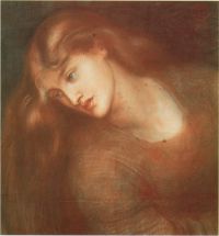 Rossetti Dante Gabriel Aspecta Medusa 1867 1 canvas print