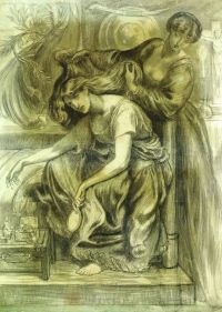 Rossetti Dante Gabriel Desdemona S Death Song canvas print