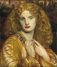 Rossetti Dante Gabriel Helen Of Troy 1863