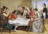 Rossetti Dante Gabriel Isabella 1849 canvas print