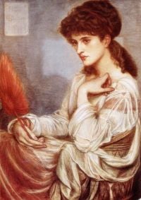 Rossetti Dante Gabriel Mrs. Zambaco 1870 1