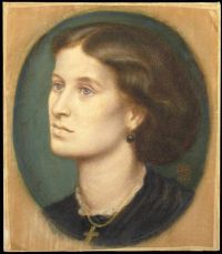 Rossetti Dante Gabriel Mrs Vernon Lushington 1865 canvas print