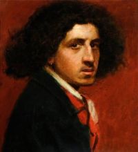 Rossetti Dante Gabriel Portrait Of A Musician canvas print
