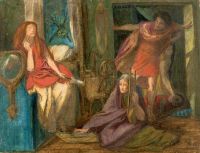 Rossetti Dante Gabriel The Return Of Tibullus To Delia 1851