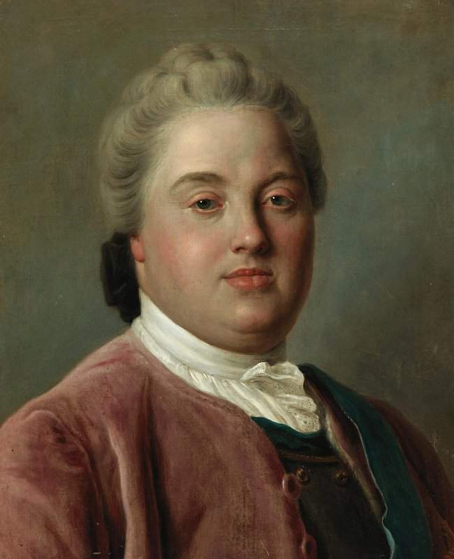 Rotari Pietro Antonio Portrait Of Prince Frederick Christian Of Saxony canvas print