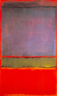 Rothko No 6   Violet Green And Red canvas print