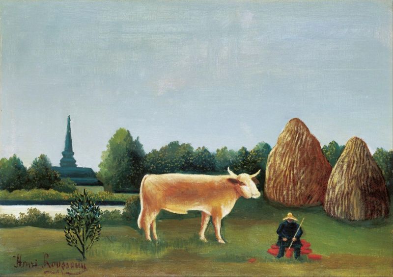 Rousseau Henri Scene In Bagneux On The Outskirts Of Paris canvas print