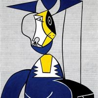 Roy Lichtenstein Mujer Au Chapeau 1962