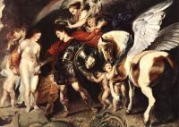 Leinwanddruck von Rubens Perseus und Andromeda