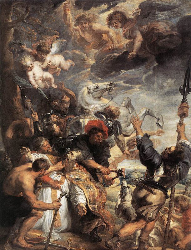 Rubens The Martyrdom Of St Livinus canvas print