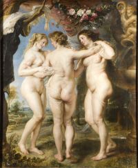 Rubens Die drei Grazien Leinwanddruck