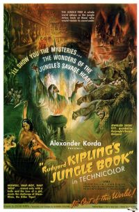 Rudyard Kiplings Jungle Book 1942 póster de película