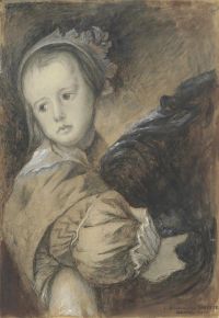Ruskin John Anna Maria Van Thielen canvas print