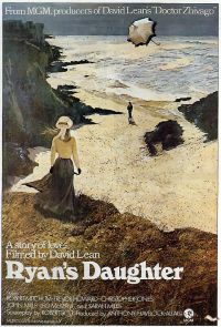 Stampa su tela del poster del film della figlia di Ryan 1970