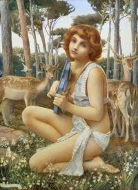 Ryland Henry The Young Orpheus Ca. 1901 canvas print